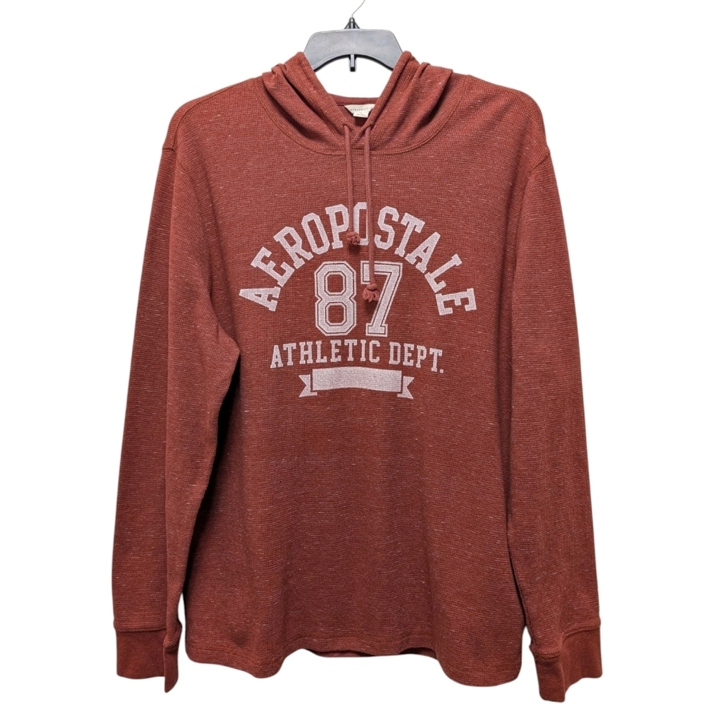 Aeropostale Athletic Dept Thermal Pullover Hoodie Men's XL - Picture 13 of 14